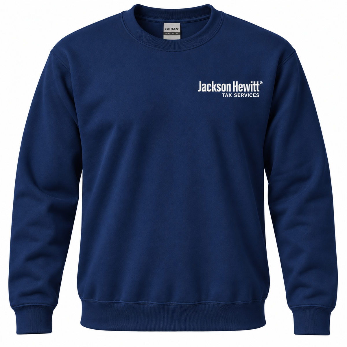 Jackson Hewitt Embroidered Crewneck Sweatshirt