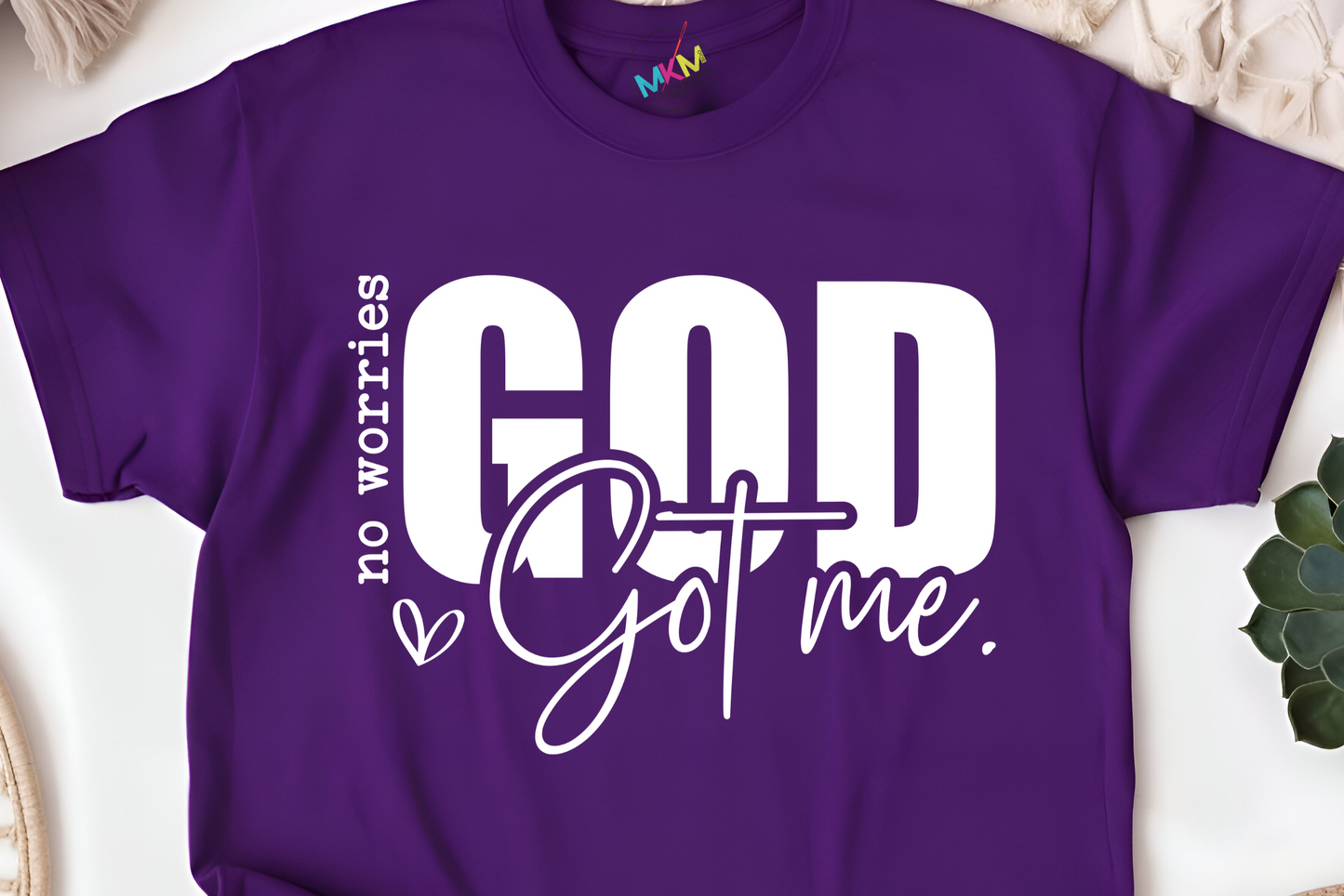 No Worries God Got Me Christian T-Shirt