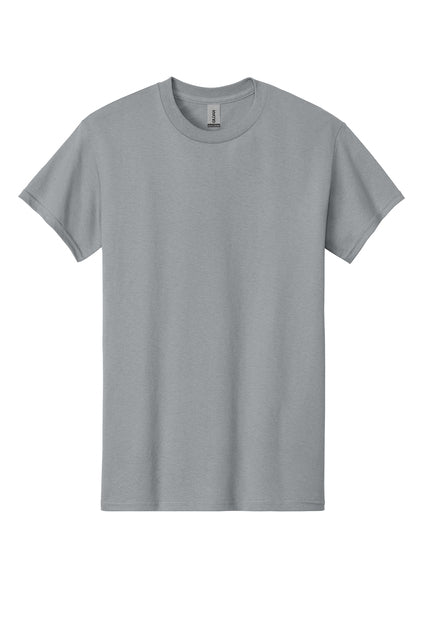 Plain gray t-shirt on a white background