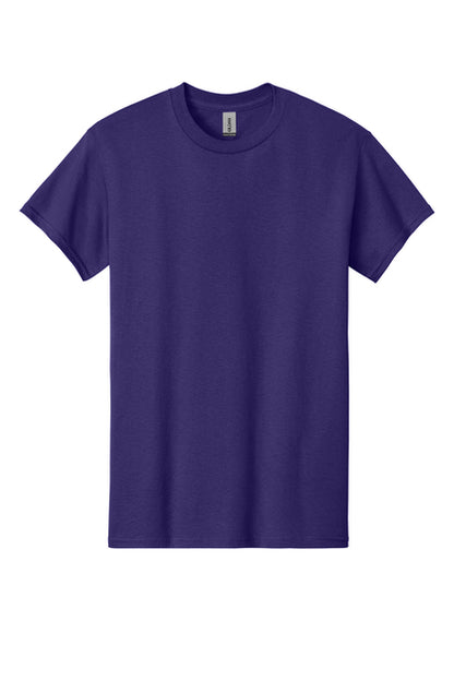 Purple t-shirt on a white background