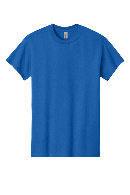 Royal-Blue t-shirt on a white background