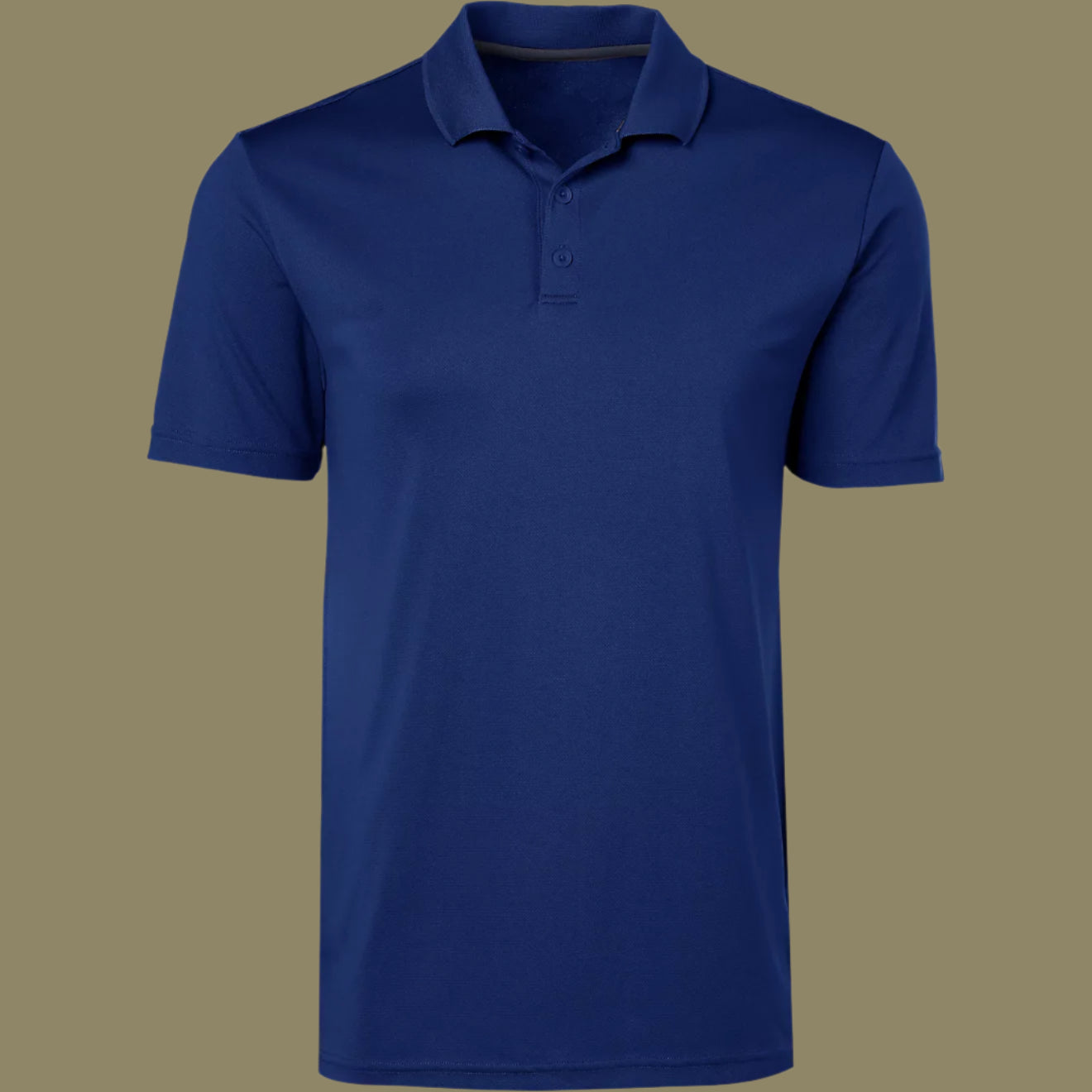 Technical 3-Button Performance Polo | Moisture-Wicking & Breathable