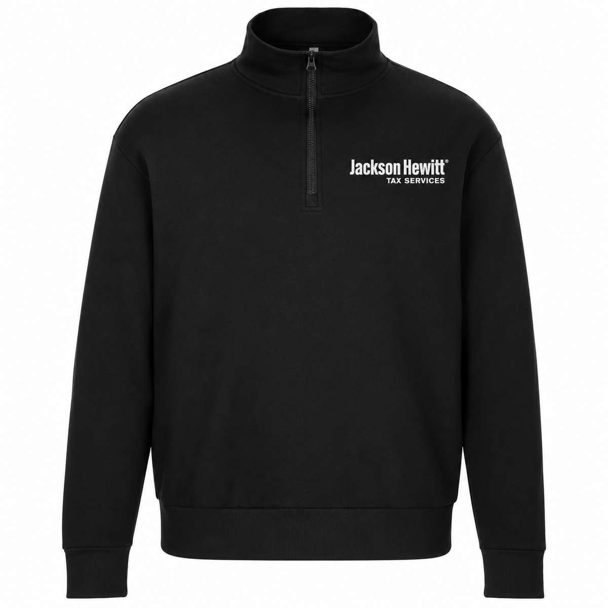 Jackson Hewitt Embroidered Unisex Fleece Quarter Zip