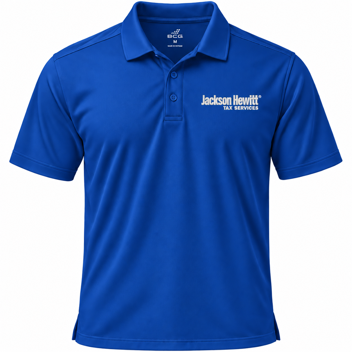 Jackson Hewitt Embroidered Men's Coaches Polo