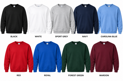 Adult Crewneck Sweatshirt – Blank
