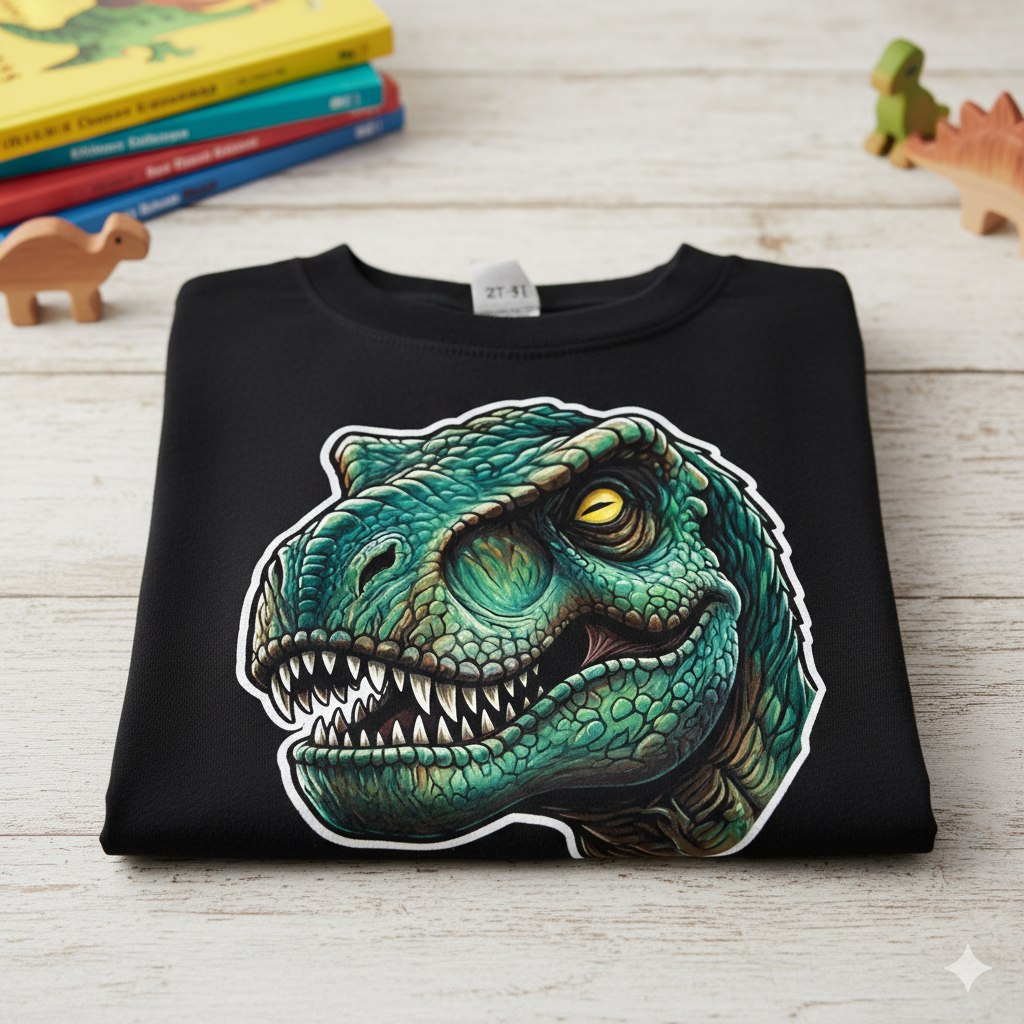 Custom Kids Printed T-Shirt | Personalized Toddler & Youth Tee | Upload Your Design