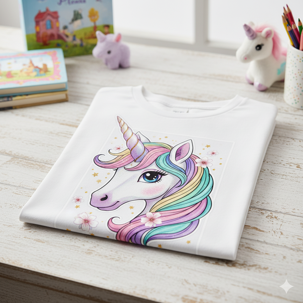 Custom Kids Printed T-Shirt | Personalized Toddler & Youth Tee | Upload Your Design