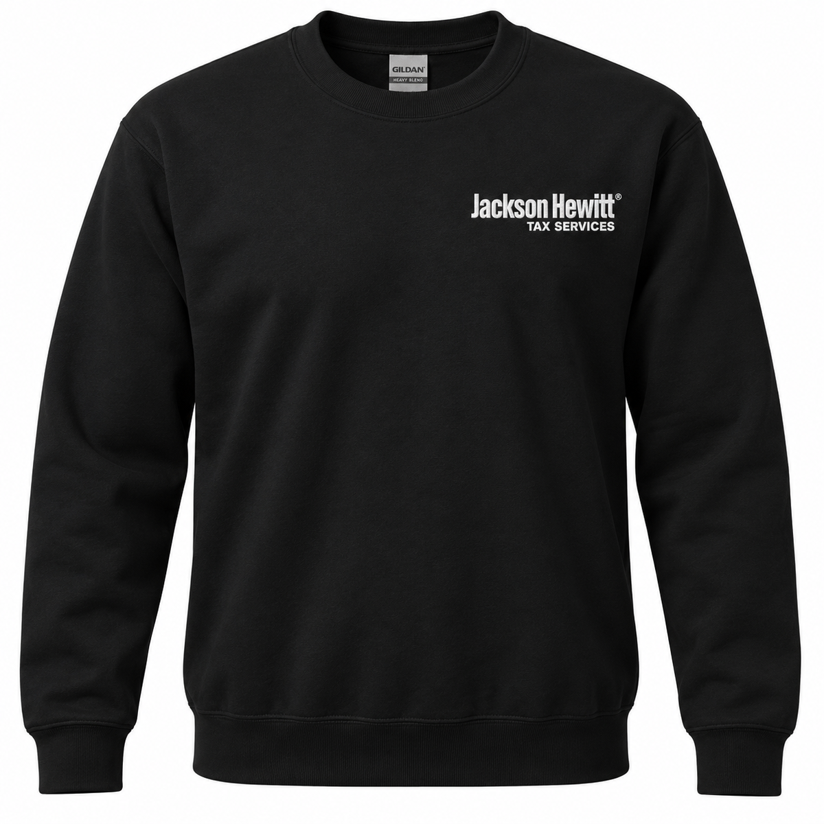 Jackson Hewitt Embroidered Crewneck Sweatshirt