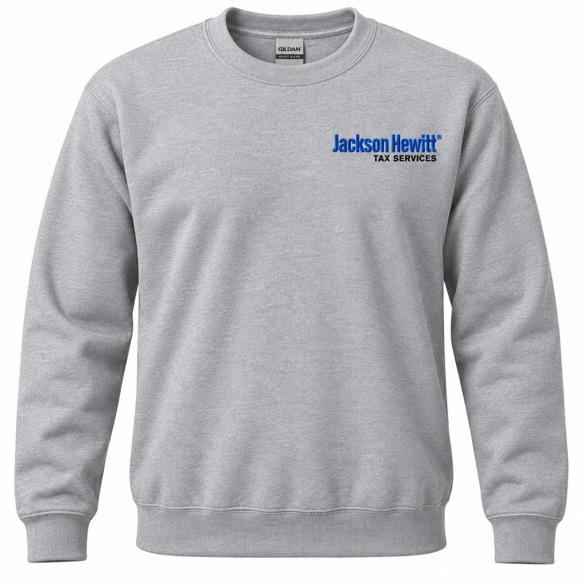 Jackson Hewitt Embroidered Crewneck Sweatshirt