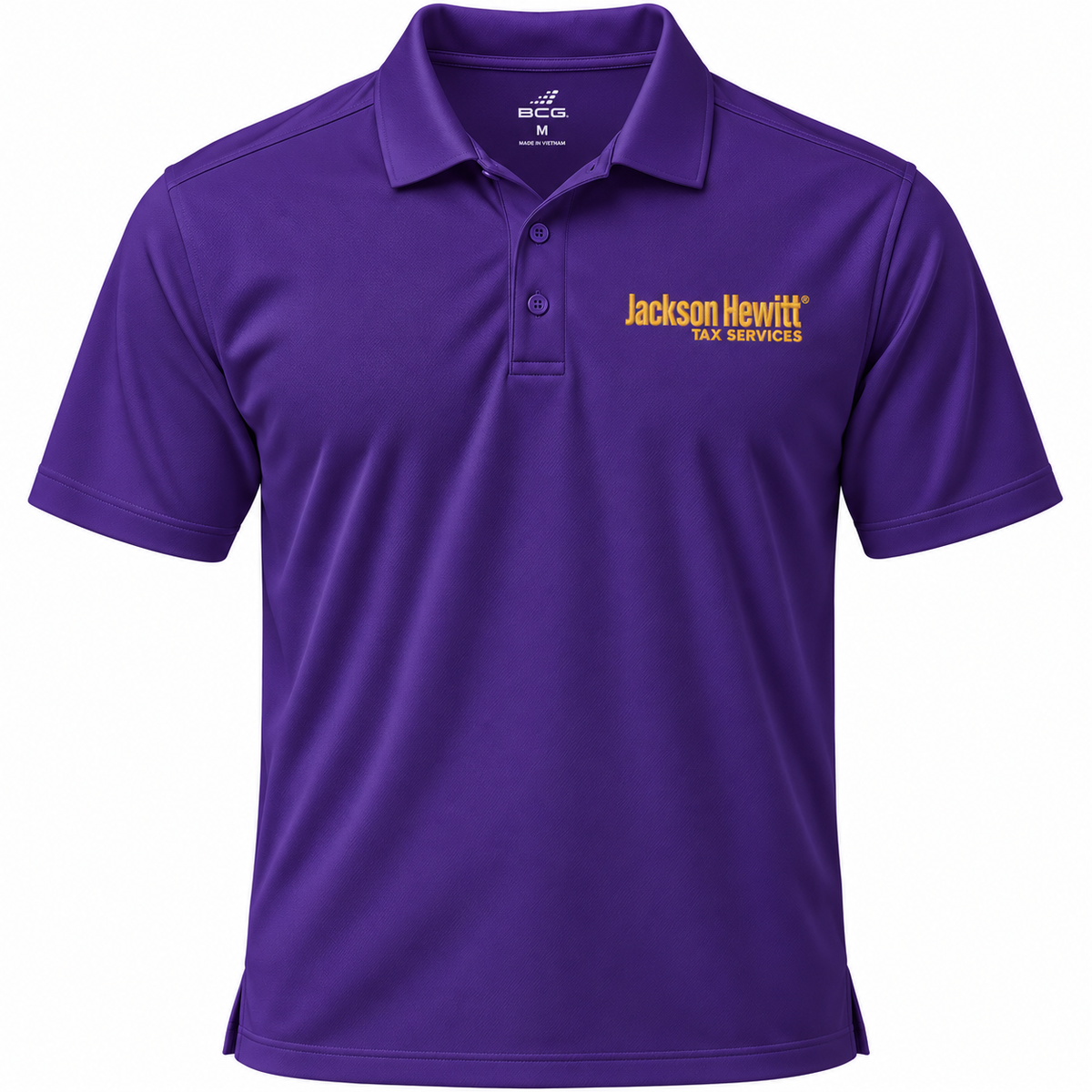 Jackson Hewitt Embroidered Men's Coaches Polo