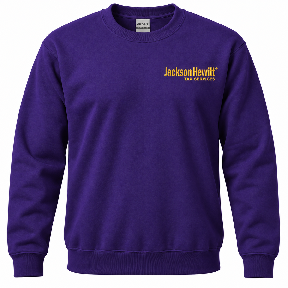 Jackson Hewitt Embroidered Crewneck Sweatshirt