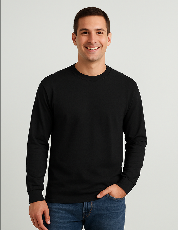 Long Sleeve T‑Shirt (DTF Printing)