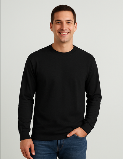 Long Sleeve T‑Shirt (DTF Printing)