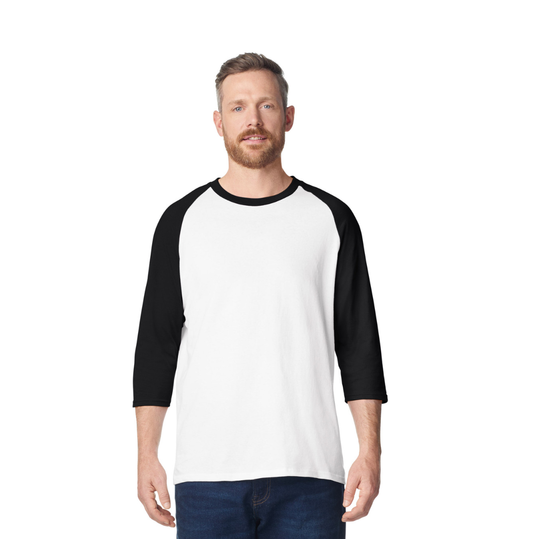 Personalized Unisex Raglan Baseball Tee