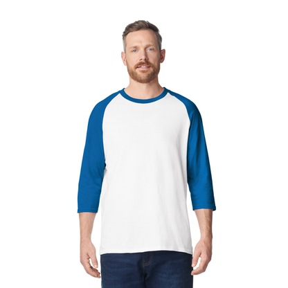 Personalized Unisex Raglan Baseball Tee