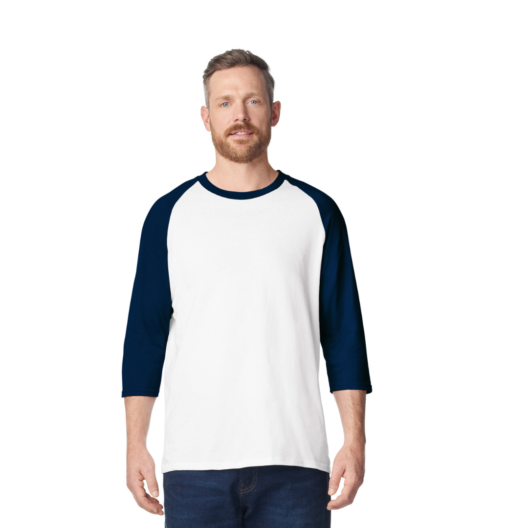 Personalized Unisex Raglan Baseball Tee