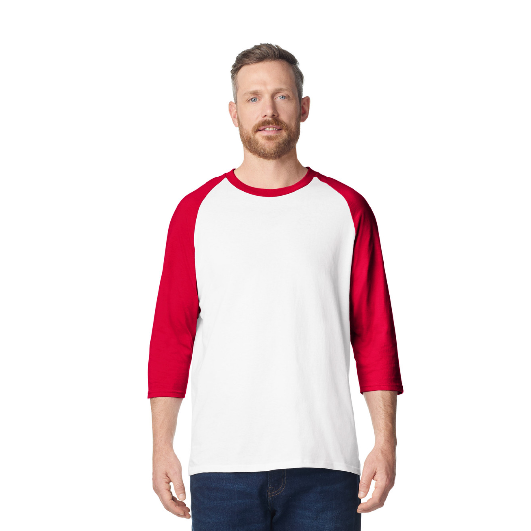 Personalized Unisex Raglan Baseball Tee