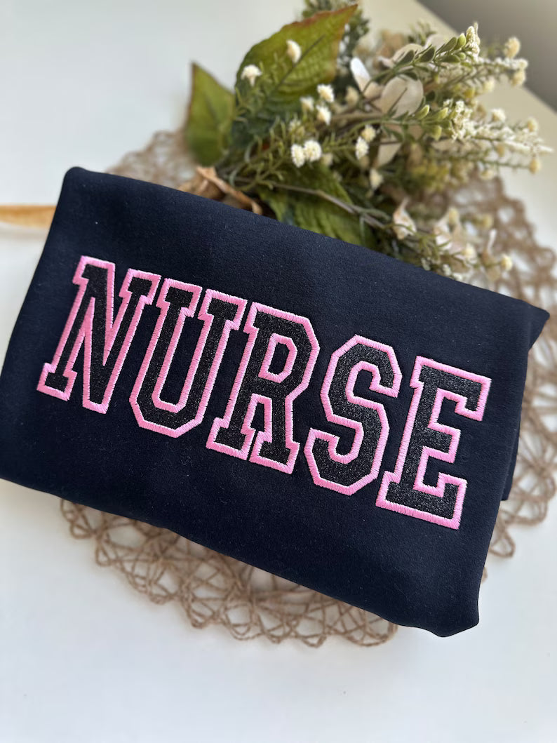 Custom Embroidered Sweatshirt – Personalized Crewneck